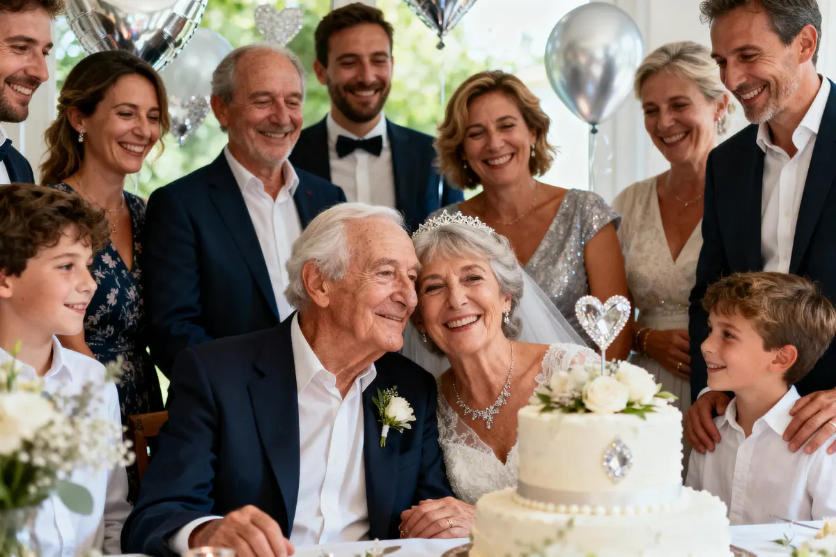 Noces de diamant : Comment célébrer vos 60 ans de mariage ?