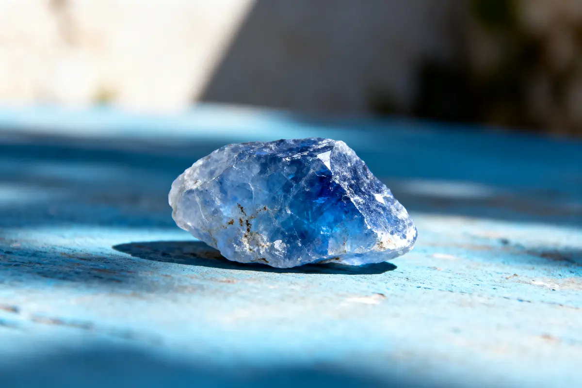 Pierre de Quartz Bleu : Vertus, Propriétés Et Bienfaits