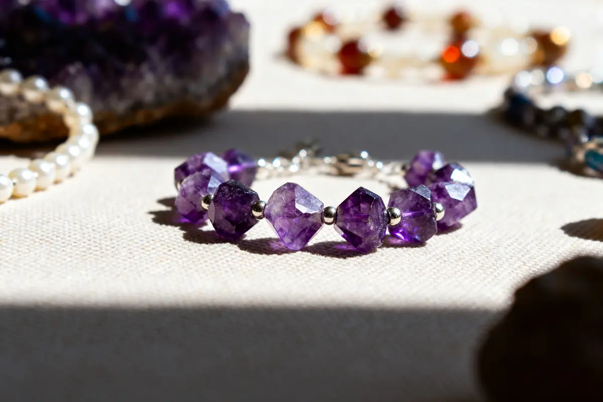 Améthyste bijoux : Offrez la pierre naturelle de février